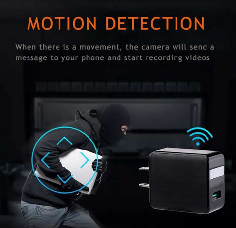 Spy Camera Wall Charger - HD 1080P