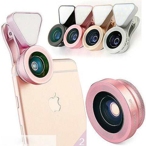 Photo Lens with Lighting Clip